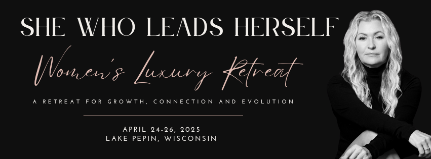 She Who Leads Herself Banner