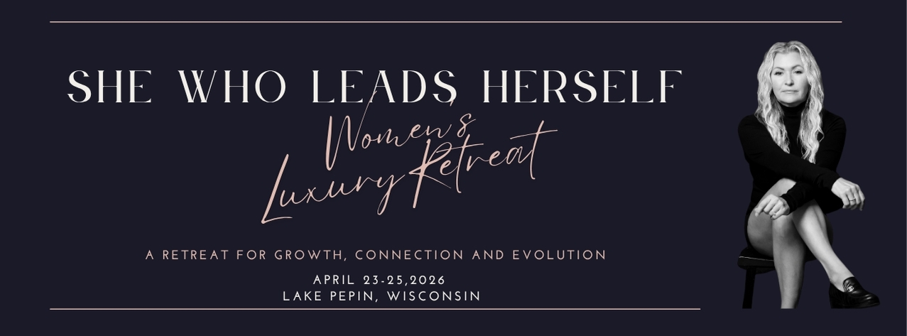 She Who Leads Herself Banner